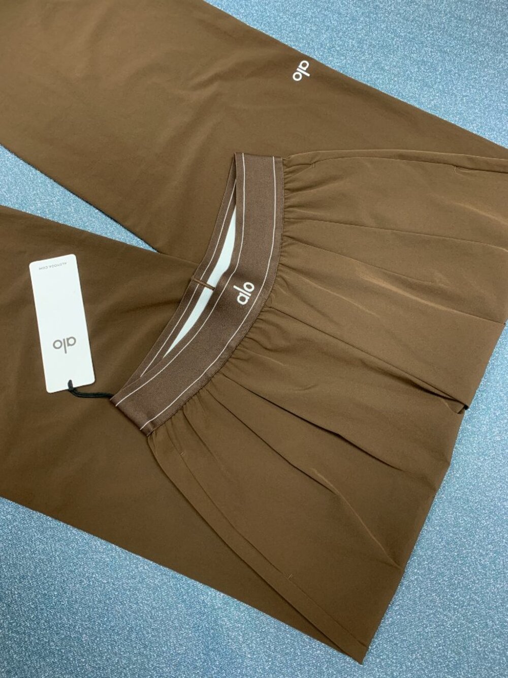 New ALO Yoga Espresso Suit Up Trouser XS M L 30" Inseam☕🏙️ - Picture 5 of 10